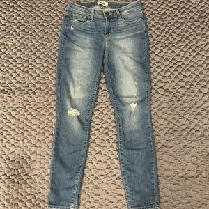 Paige Distressed Verdugo Ankle Jeans